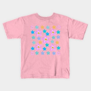 Wildflower Mosaic Kids T-Shirt